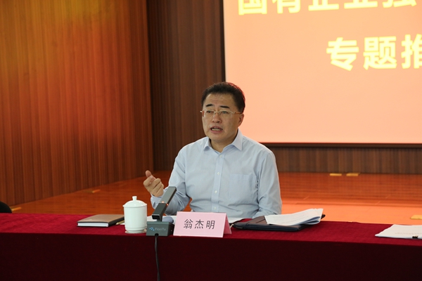 翁杰明、國(guó)資、國(guó)企、央企、國(guó)資委、副主任、企業(yè)改革、新聞宣傳